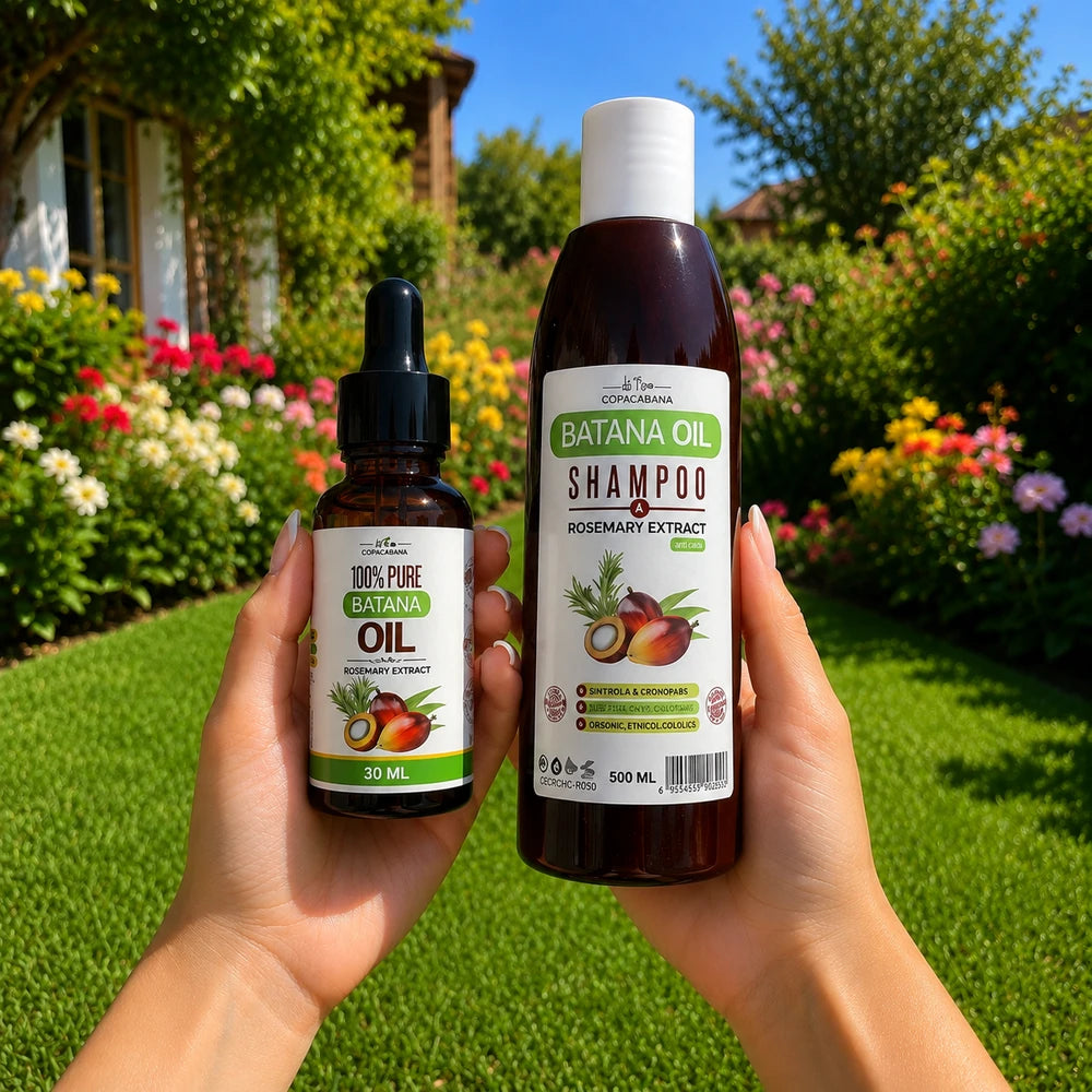 🌿Ritual Pack Dúo Capilar Shampoo + Aceite Batana, Nutre, Fortalece y Revitaliza.